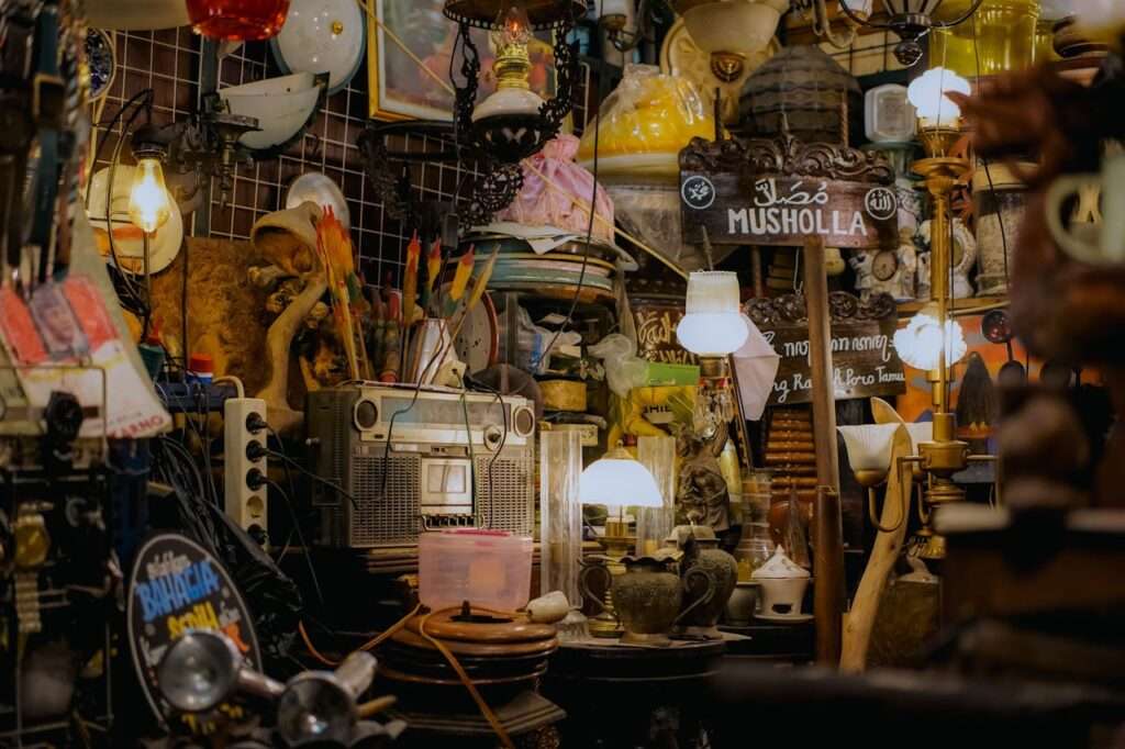 Hoarder house clutter in Los Angeles